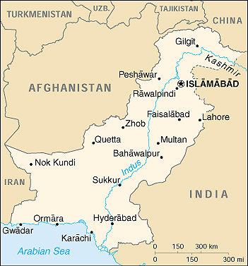 Pakistan Map